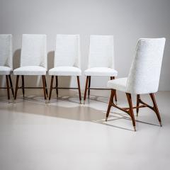 Melchiorre Bega Set of Six Side Chairs attributed to Melchiorre Bega 1898 1976 Italy 1950s - 4542672