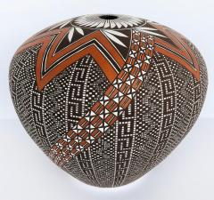 Melissa Concho Antonio Melissa Concho Antonio Acoma N M Pueblo Hand made Pot - 4277046