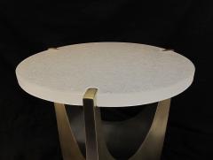 Melut Brass Coffee Table with Pate de Verre Glass - 4239850