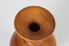 Melvin Lindquist Spalted Magnolia Turned Vase Signed and Dated - 308988