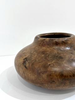 Melvin Lindquist Walnut Root Burl Vase by Mel Lindquist - 4195587