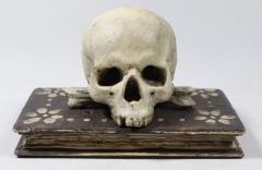 Memento Mori Carved and Polychrome Painted Wood 1780 - 4063368