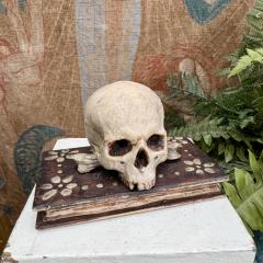 Memento Mori Carved and Polychrome Painted Wood 1780 - 4063369