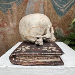 Memento Mori Carved and Polychrome Painted Wood 1780 - 4063376