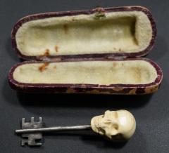 Memento Mori Skull Key Russia 1900 - 1953286