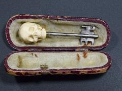 Memento Mori Skull Key Russia 1900 - 1953287