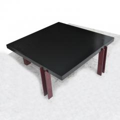 Memphis Style Ebonized Coffee Table - 2618549