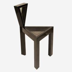 Memphis Style Modernist Triangular Chair by Carl Tese - 3089336