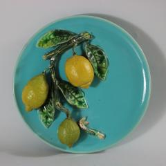 Mentons Majolica Lemons Wall Plate - 2255470