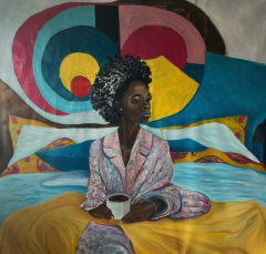 Mentwab Easwaran Morning Contemplation 2020s - 4442839