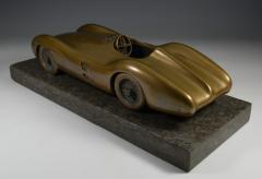 Mercedes Benz Race Car Formula 1 Bronze Presentation Sculpture 1955 - 2987245