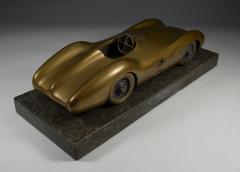 Mercedes Benz Race Car Formula 1 Bronze Presentation Sculpture 1955 - 2987248