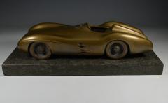 Mercedes Benz Race Car Formula 1 Bronze Presentation Sculpture 1955 - 2987250