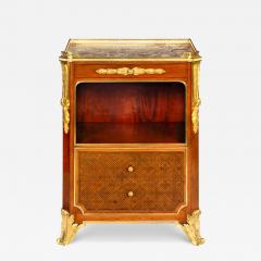 Mercier Fr res French Bronze Mahogany Bedside Cabinet Chest - 4504275