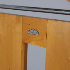 Merivaara Valet Stand Trouser Press in Birch and Tubular Steel Finland 1940s - 4353767