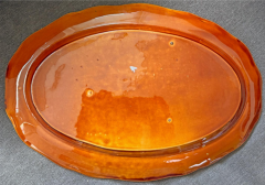 Mermaid with Dolphins Starfish Art Deco Platter by Mequinion - 4137180