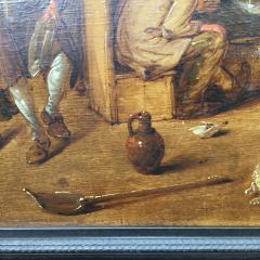 Merry Inn Scene Jan Molenaer 17th century Old Master Painting  - 4601378