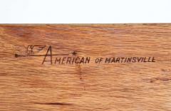 Merton Gershun Merton Gershun Walnut Cane Dresser Bi Folding Doors American of Martinsville - 2415677
