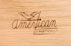 Merton Gershun Merton Gershun Walnut Dresser with Brass Accents for American of Martinsville - 2415573