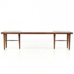 Merton Gershun Merton Gershun for American of Martinsville Mid Century Walnut Coffee Table - 3693326