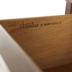Merton Gershun Merton Gershun for American of Martinsville Mid Century X Inlay 9 Drawer Dresser - 4677630