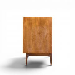 Merton Gershun Merton Gershun for American of Martinsville Walnut and Cane Credenza and Hutch - 4587454