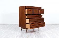 Merton Gershun Merton L Gershun Chest of Drawers Brass Accents American of Martinsville - 2266176