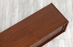 Merton Gershun Mid Century Modern Tambour Door Credenza by Merton L Gershun - 2953875