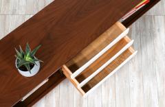 Merton Gershun Mid Century Modern Tambour Door Credenza by Merton L Gershun - 2953878