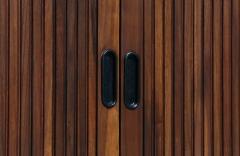 Merton L Gershun Low Tambour Door Credenza for Dillingham - 4437991