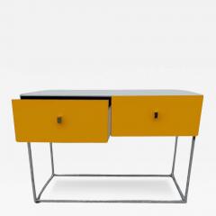 Mesa Console with chrome base and 2 drawers - 3985094