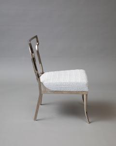 Metal Chair with Upholstered Seat - 4700440