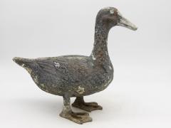 Metal Garden Statue of a Duck - 2655544