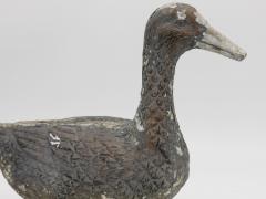 Metal Garden Statue of a Duck - 2655547