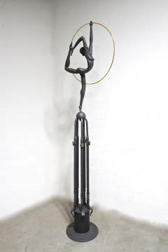 Metal Sculpture Dance Of The Elements by G F ssl Art Deco Style AT 2020 - 3386431