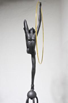 Metal Sculpture Dance Of The Elements by G F ssl Art Deco Style AT 2020 - 3386435