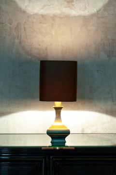 Metal Table Lamp with Fabric Shade 1970s - 4364910