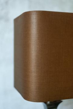 Metal Table Lamp with Fabric Shade 1970s - 4364941