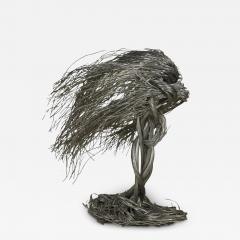 Metal Wire Abstract Sculpture - 4561070