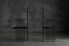 Metal Wire Modernist Garden Set France 1970s - 4190010