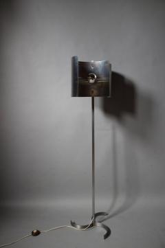 Metal and Stainless Steel Floor Lamp French 1970s - 388341