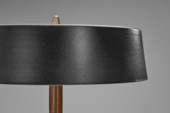 Metal and Wood Tripod Table Lamp Europe ca 1960s - 4543562