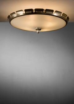 Metal and glass ceiling lamp - 4034669