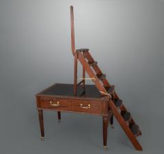 Metamorphic library table with steps  - 1444688