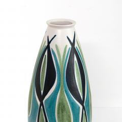 Mette Doller METTE DOLLER IVAR ERICSSON LARGE HAND DECORATED VASE for Hoganas Sweden - 907979