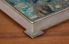 Mexican Modernist Metales Casados Box by Los Castillos - 4573629