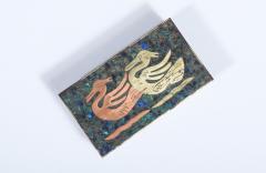 Mexican Modernist Mix Metals Tray Box by Los Castillos - 4387991