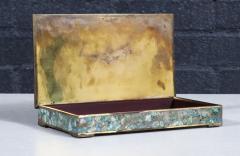 Mexican Modernist Mix Metals Tray Box by Los Castillos - 4387997