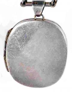 Mexican Modernist Silver Necklace from Taxco by Antonio Pineda - 1300425