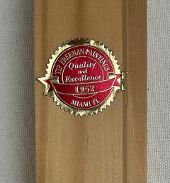 Miami Street Artist Jona Cerwinske Black White Abstract Painting c2010 - 4397154